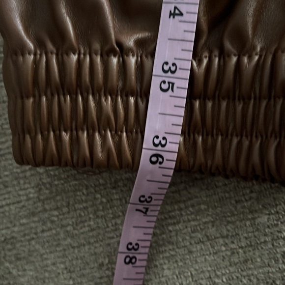 Leather Look Joggers - Picture 4 of 7